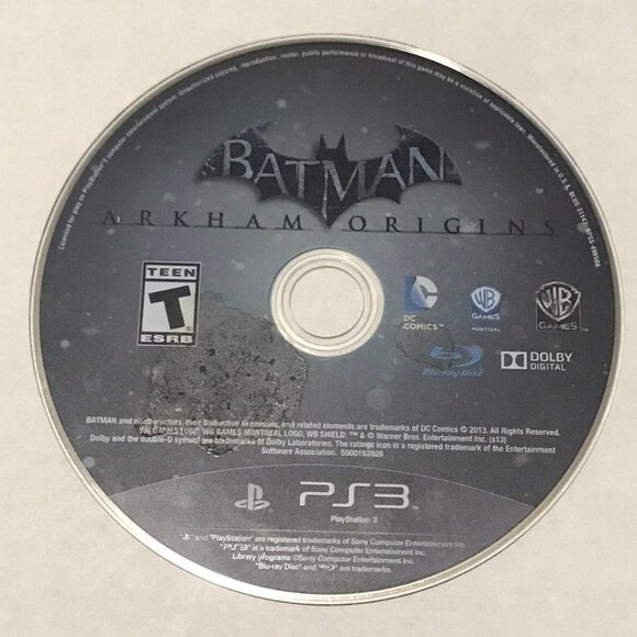 PS3 Batman Arkham Origins (Disc Only) - Picture 1 of 1